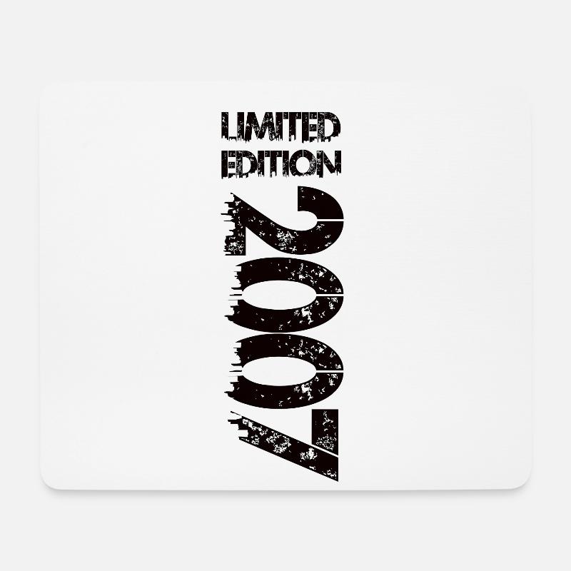 Limited Edition 2007 - Mousepad (Querformat) - Weiß