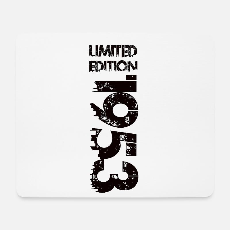 Limited Edition 1953 - Mousepad (Querformat) - Weiß