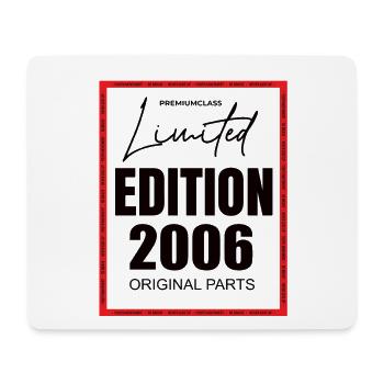 Limited Edition 2006 - Mousepad (Querformat) - Weiß - Vorne