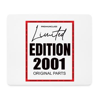 Limited Edition 2001 - Mousepad (Querformat) - Weiß - Vorne