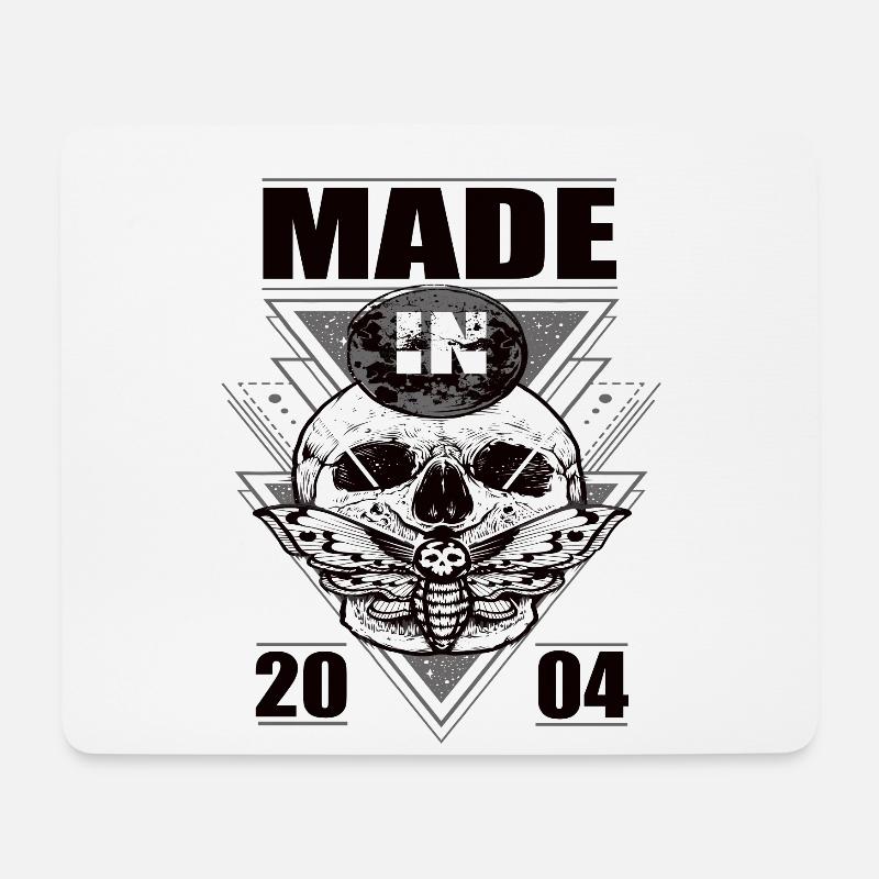 Made in 2004 Vintage Retro Limited Edition - Mousepad (Querformat) - Weiß