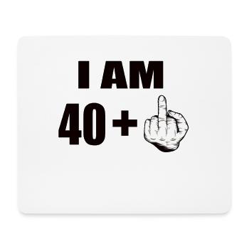 41 Geburtstag - Mousepad (Querformat) - Weiß - Vorne