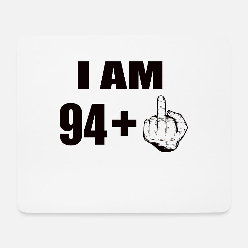 95 Geburtstag - Mousepad (Querformat) - Weiß