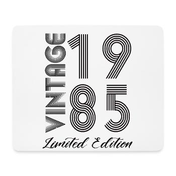 Vintage 1985 Vintage Geburtstag Retro Vintage - Mousepad (Querformat) - Weiß - Vorne