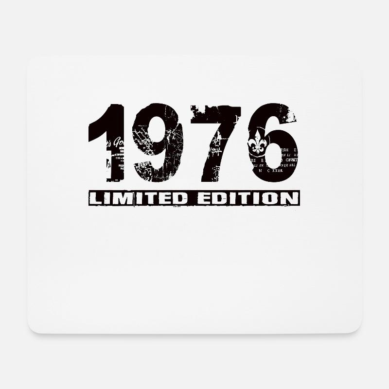 Limited Edition 1976 - Mousepad (Querformat) - Weiß