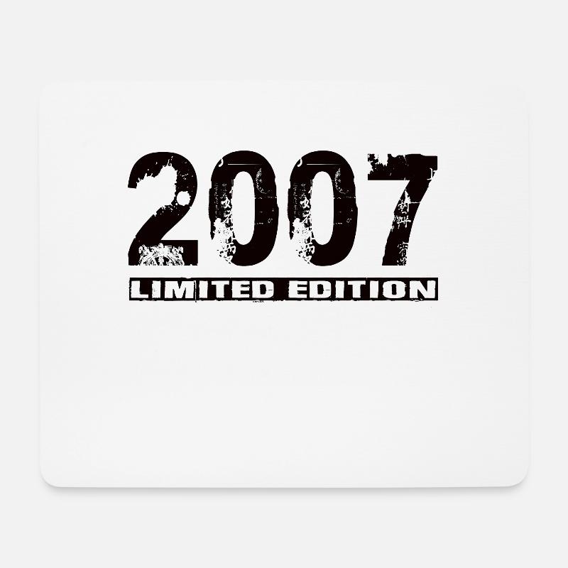 Limited Edition 2007 - Mousepad (Querformat) - Weiß