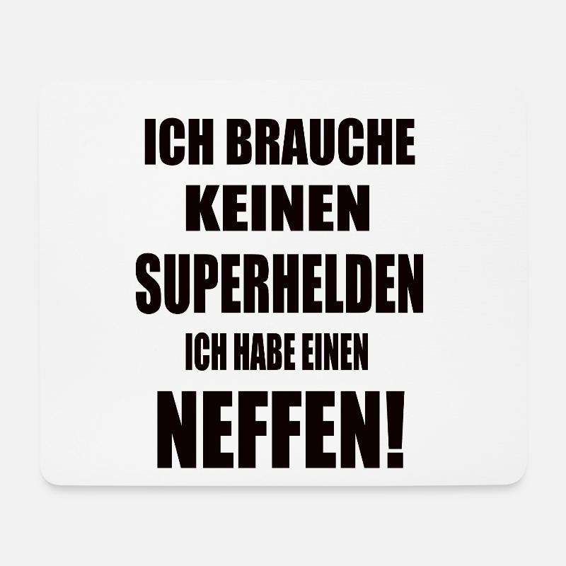 Neffe Geburtstag - Mousepad (Querformat) - Weiß