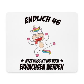 46 Geburtstag Positive Sprüche Zum 46 geburtstag - Mousepad (Querformat) - Weiß - Vorne