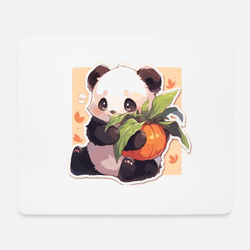 Panda Pandas Panda Bears Baby Panda Animals - Mouse Pad (horizontal) - white