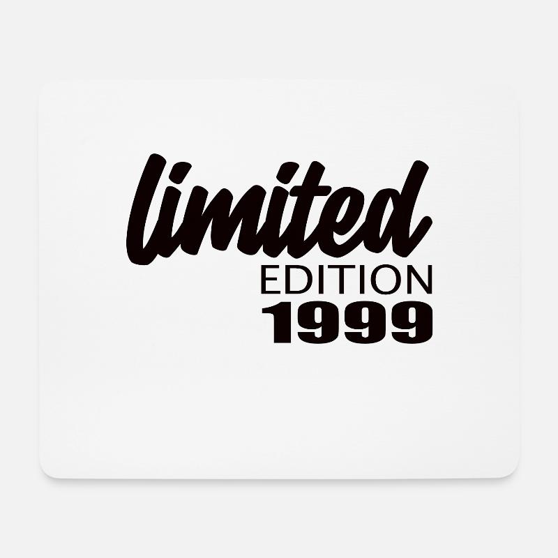 Limited Edition 1999 - Mousepad (Querformat) - Weiß