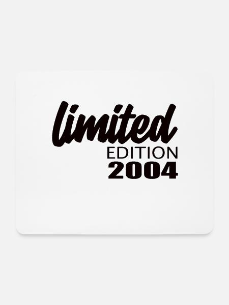 Limited Edition 2004 - Mousepad (Querformat) - Weiß