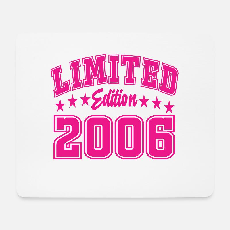 Limited Edition 2006 - Mousepad (Querformat) - Weiß