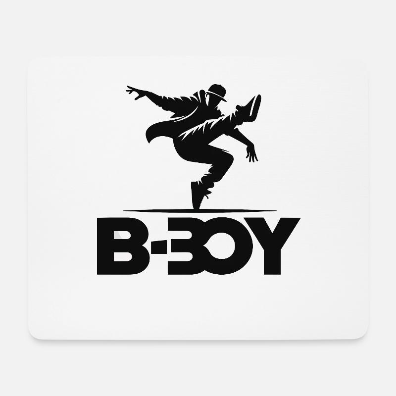 Breakdance Breakdancer Breakdance Kinder - Mousepad (Querformat) - Weiß