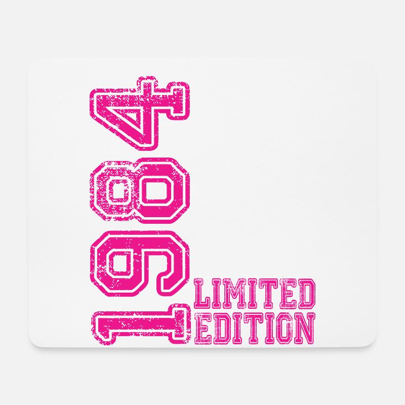 Limited Edition 1984 - Mousepad (Querformat) - Weiß