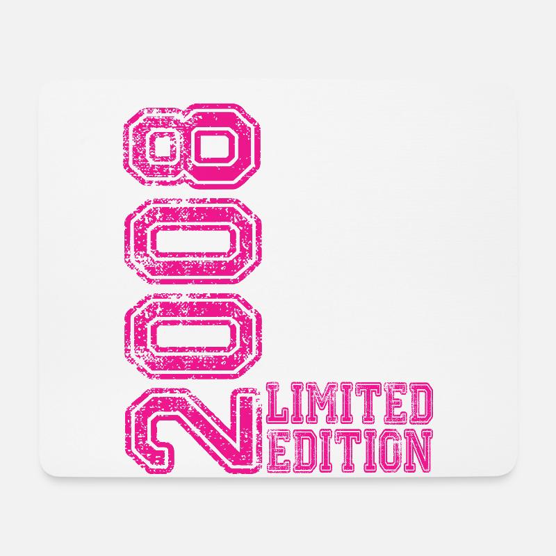 Limited Edition 2008 - Mousepad (Querformat) - Weiß