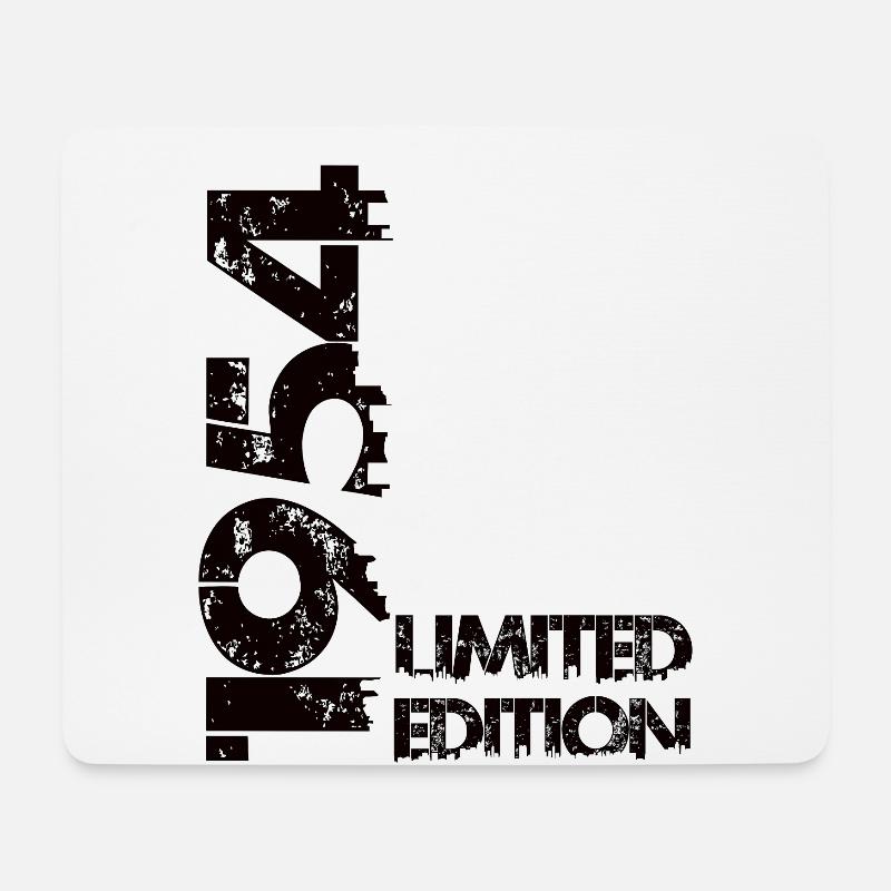 Limited Edition 1954 - Mousepad (Querformat) - Weiß