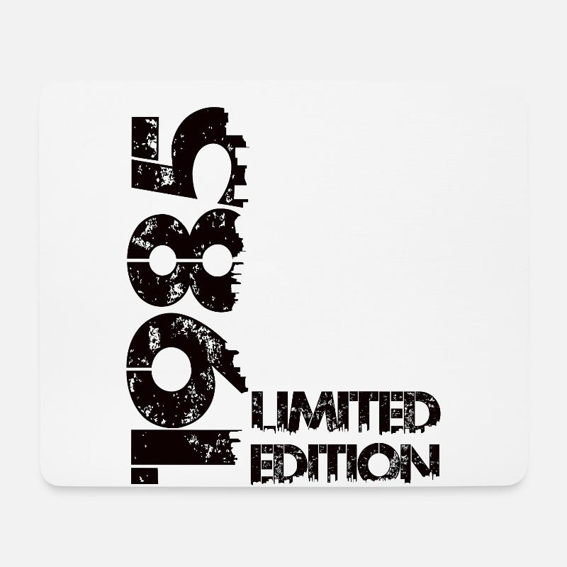 Limited Edition 1985 - Mousepad (Querformat) - Weiß