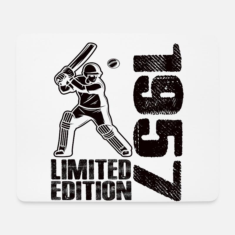 Limited Edition 1957 Limited Edition Cricket - Mousepad (Querformat) - Weiß