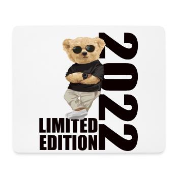 Édition limitée 2022 Ours Ours Anniversaire 2022 - Tapis de souris (format paysage) - blanc - Devant