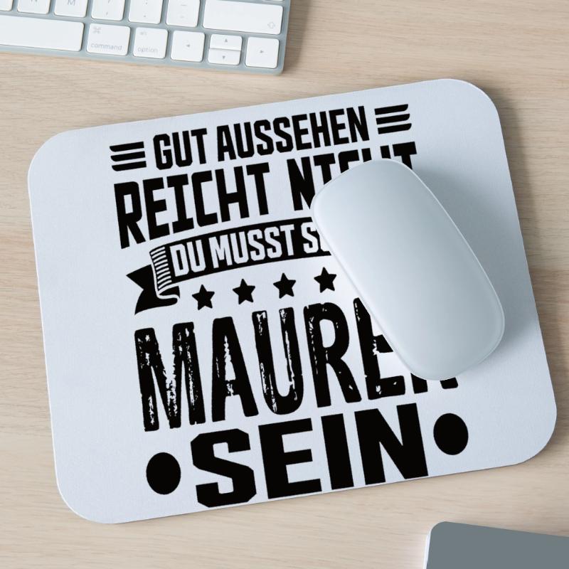 Bricklayer Building Construction Structural Engineer Bricklayer Funny Mouse Pad (horizontal)