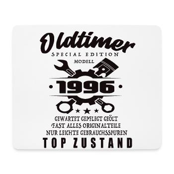 Oldtimer Special Edition Model 1996 Birthday - Mouse Pad (horizontal) - white - Front