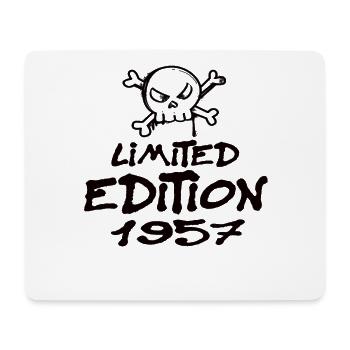 Limited Edition 1957 Birthday Born 1957 - Mouse Pad (horizontal) - white - Front