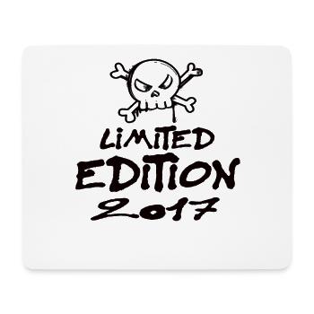 Limited Edition 2017 Geburtstag 2017 Geboren - Mousepad (Querformat) - Weiß - Vorne