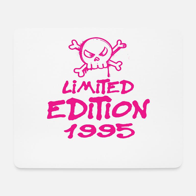 Limited Edition 1995 Geburtstag 1995 Geboren - Mousepad (Querformat) - Weiß