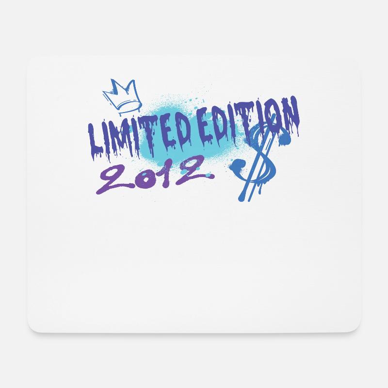 Limited Edition 2012 Geburtstag 2012 Geboren - Mousepad (Querformat) - Weiß