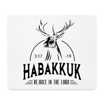 DLM ML HABAKKUK B2U - Mouse Pad (horizontal) - white - Front