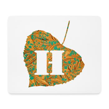 Sheet E 95 h - Mouse Pad (horizontal) - white - Front