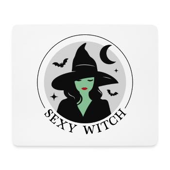 Sexy Witch - Mouse Pad (horizontal) - white - Front