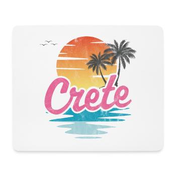 Kreta - Mousepad (Querformat) - Weiß - Vorne