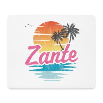 Zante - Mousepad (Querformat) - Weiß - Vorne