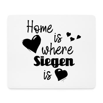 Zuhause in Siegen - Home is where Siegen is - Mousepad (Querformat) - Weiß - Vorne
