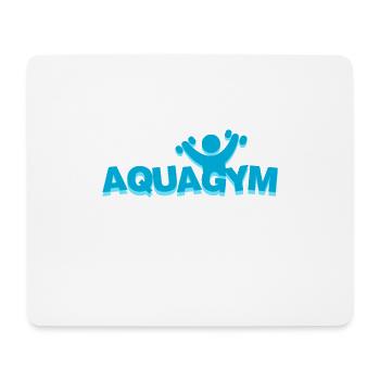 Aquagym - Mousepad (Querformat) - Weiß - Vorne
