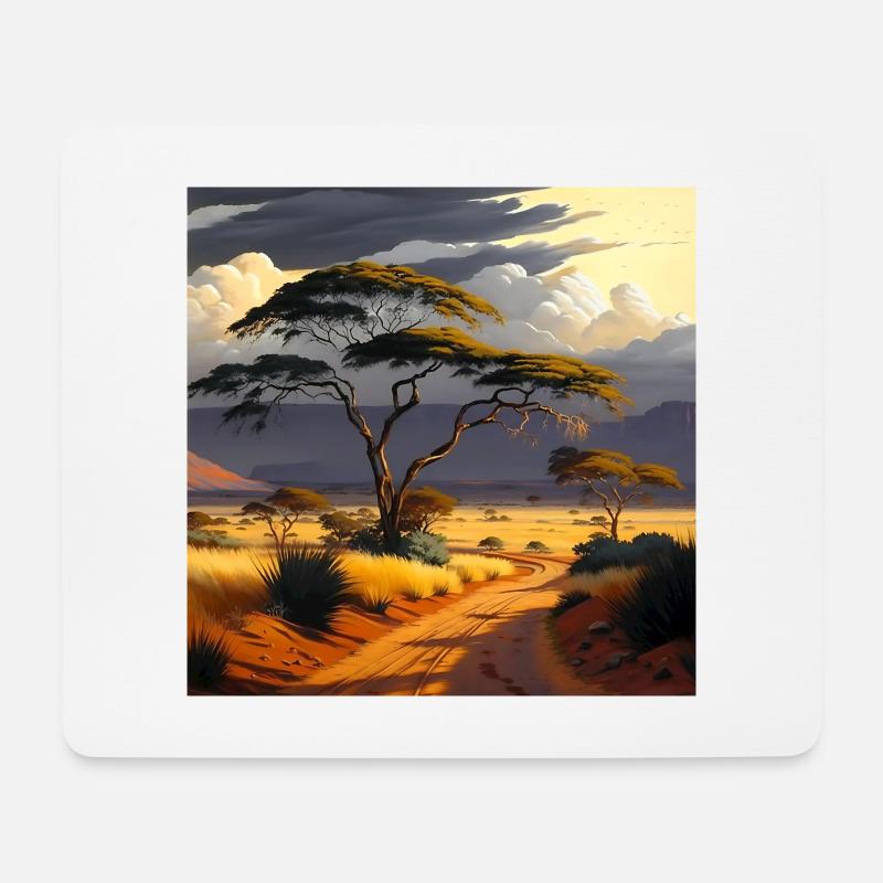 Savanna - Mouse Pad (horizontal) - white