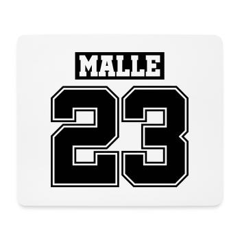 Malle 23 - Mousepad (Querformat) - Weiß - Vorne