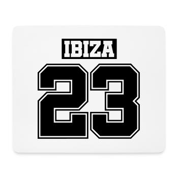 Ibiza 23 - Mouse Pad (horizontal) - white - Front
