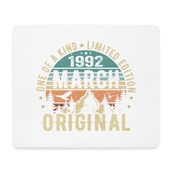 Légendaire depuis mars 1992 - anniversaire mars 1992 - Tapis de souris (format paysage) - blanc - Devant