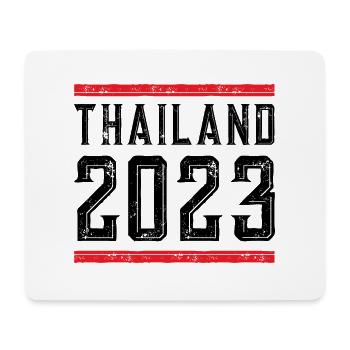 Thaïlande 2023 - Tapis de souris (format paysage) - blanc - Devant