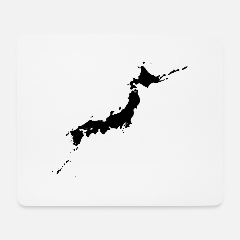 Japan - Mousepad (Querformat) - Weiß
