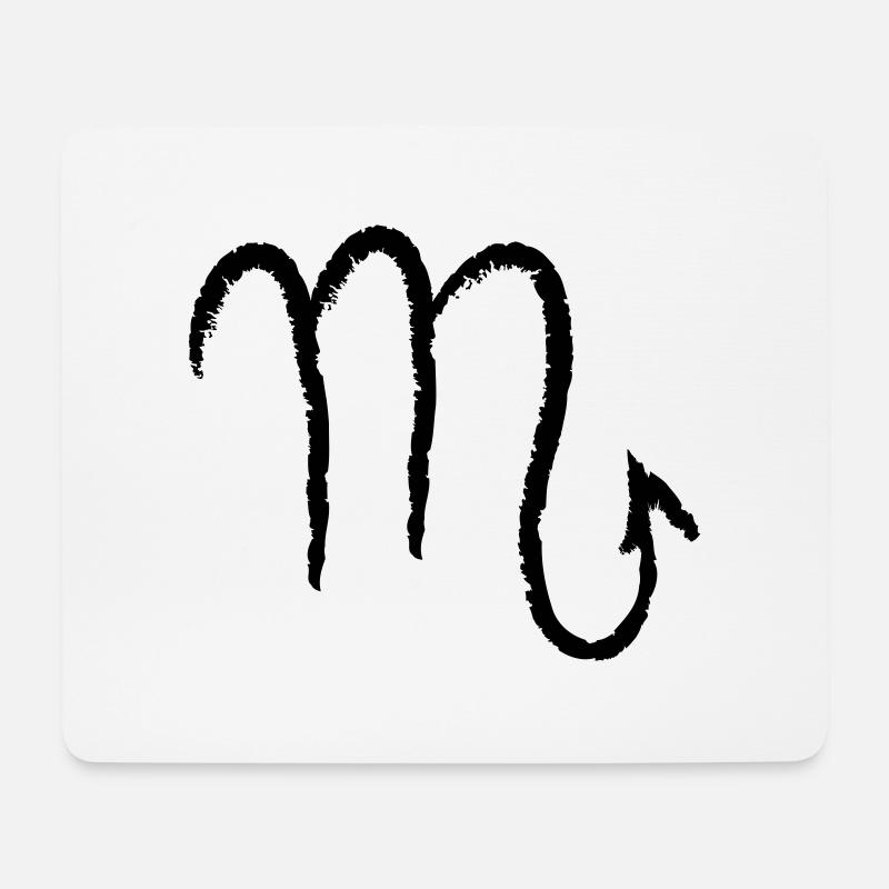Zodiac Scorpio - Scorpio - Mouse Pad (horizontal) - white
