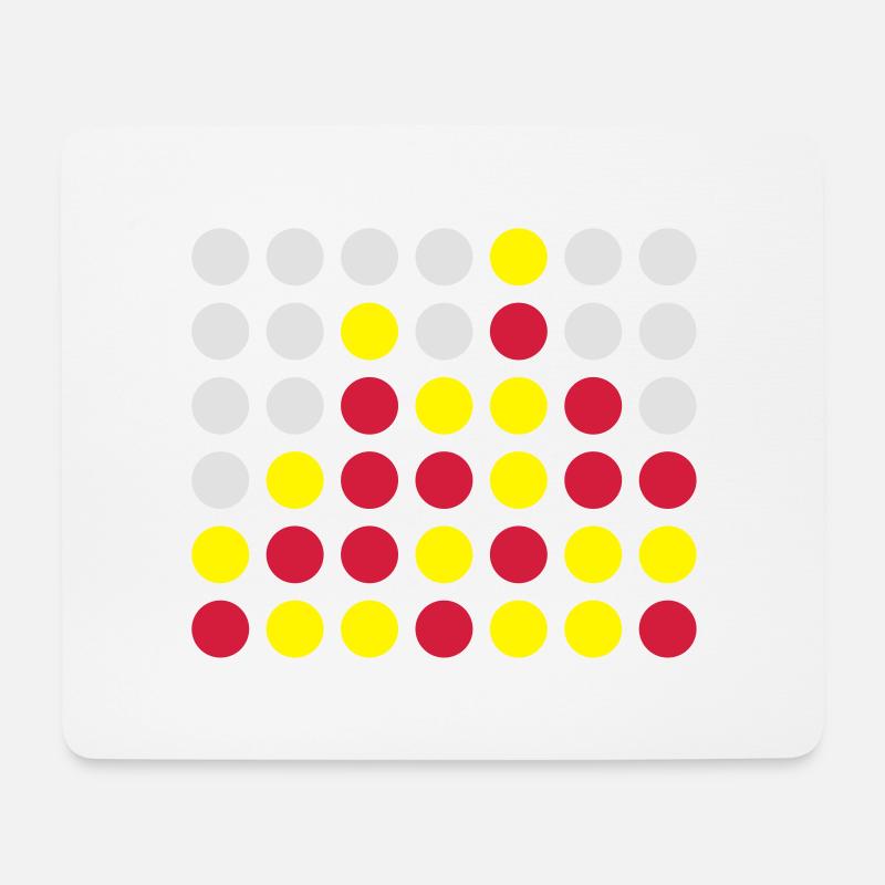 Vier gewinnt! - Mousepad (Querformat) - Weiß