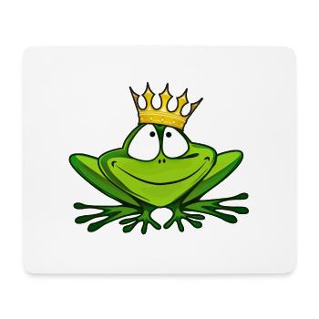 Frog Prince - Frog - Mouse Pad (horizontal) - white - Front