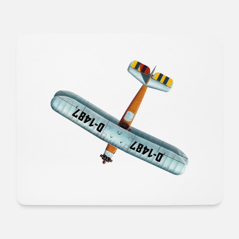 Udet Flieger 02 - Mousepad (Querformat) - Weiß