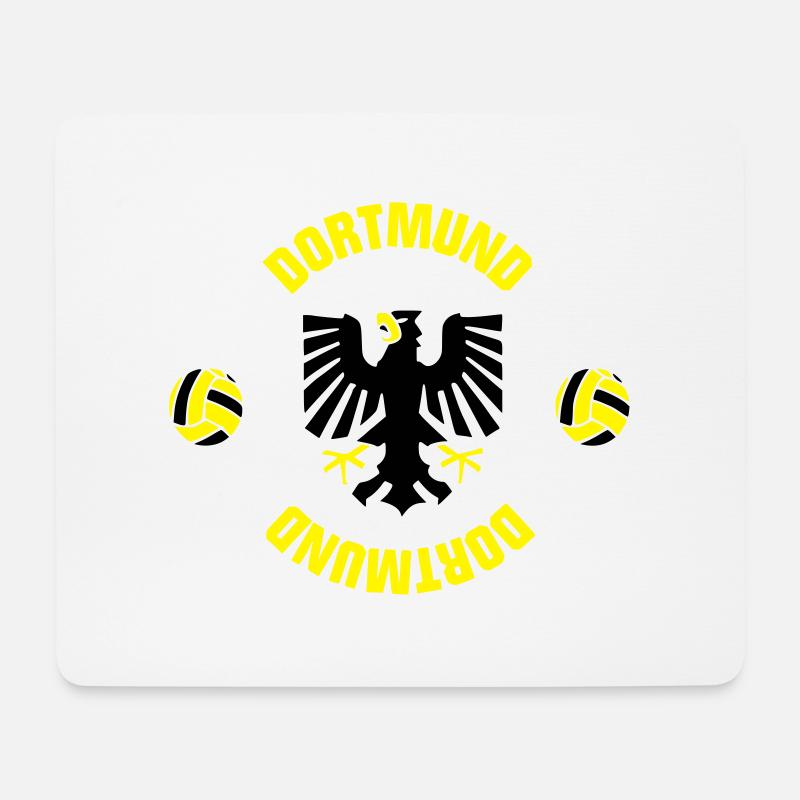 Dortmund (ID: 001013) - Mousepad (Querformat) - Weiß