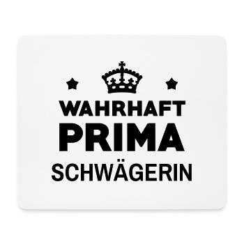 Ehe Schwager Liebe Paar Schwägerin Frau Braut Love - Mousepad (Querformat) - Weiß - Vorne