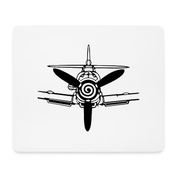 ME 109 - Mouse Pad (horizontal) - white - Front