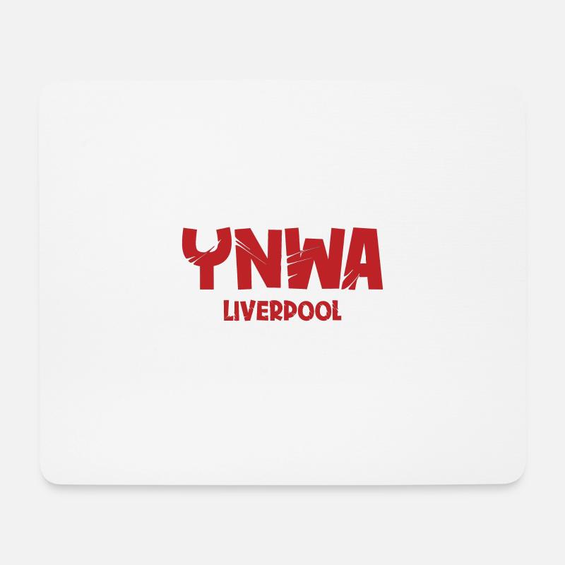 YNWA Liverpool 1989 Katastrophe - Mousepad (Querformat) - Weiß